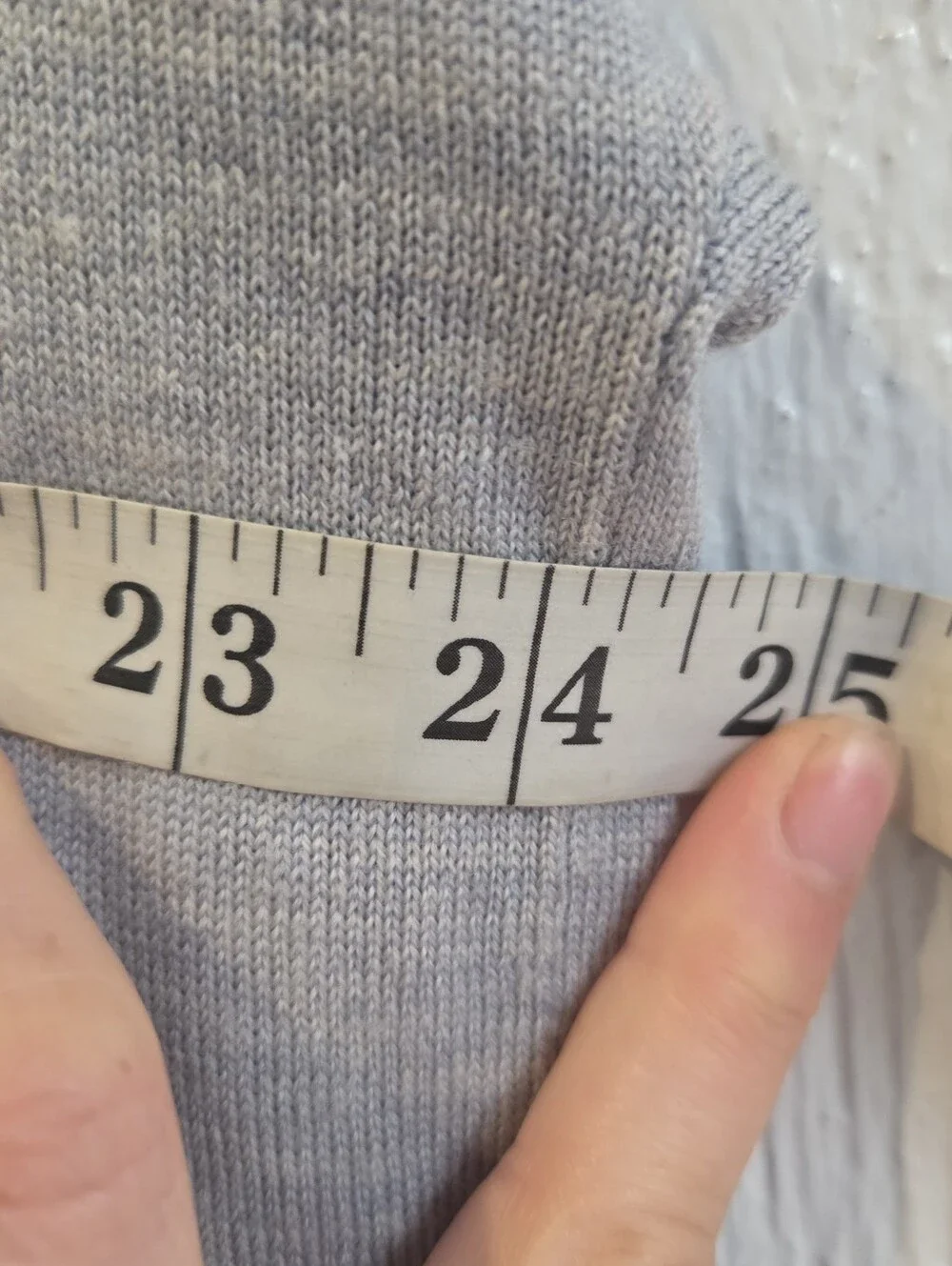 Lululemon Light Gray Blue Open-Front Ribbed Pocket Cardigan Sweater